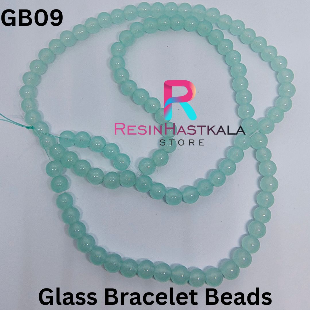 Glass Rakhi & Bracelet Beads (20 Gram) (GB09)