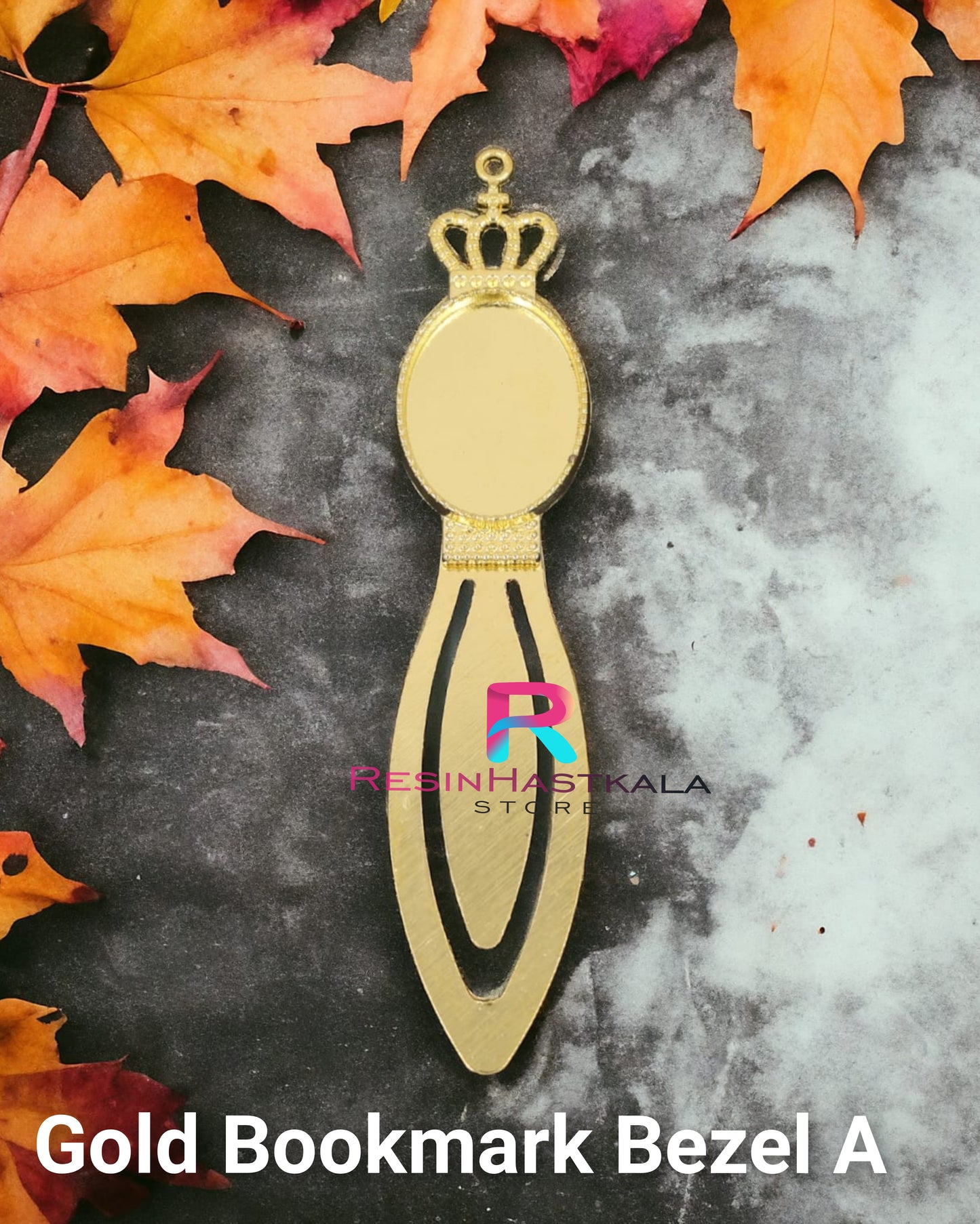 Gold Bookmark Bezel A