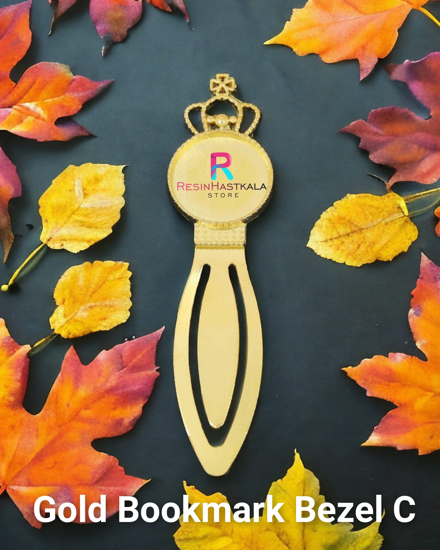 Gold Bookmark Bezel C