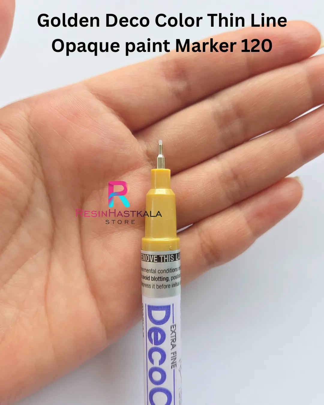 Golden Deco Color Thin Line Opaque paint Marker (120)