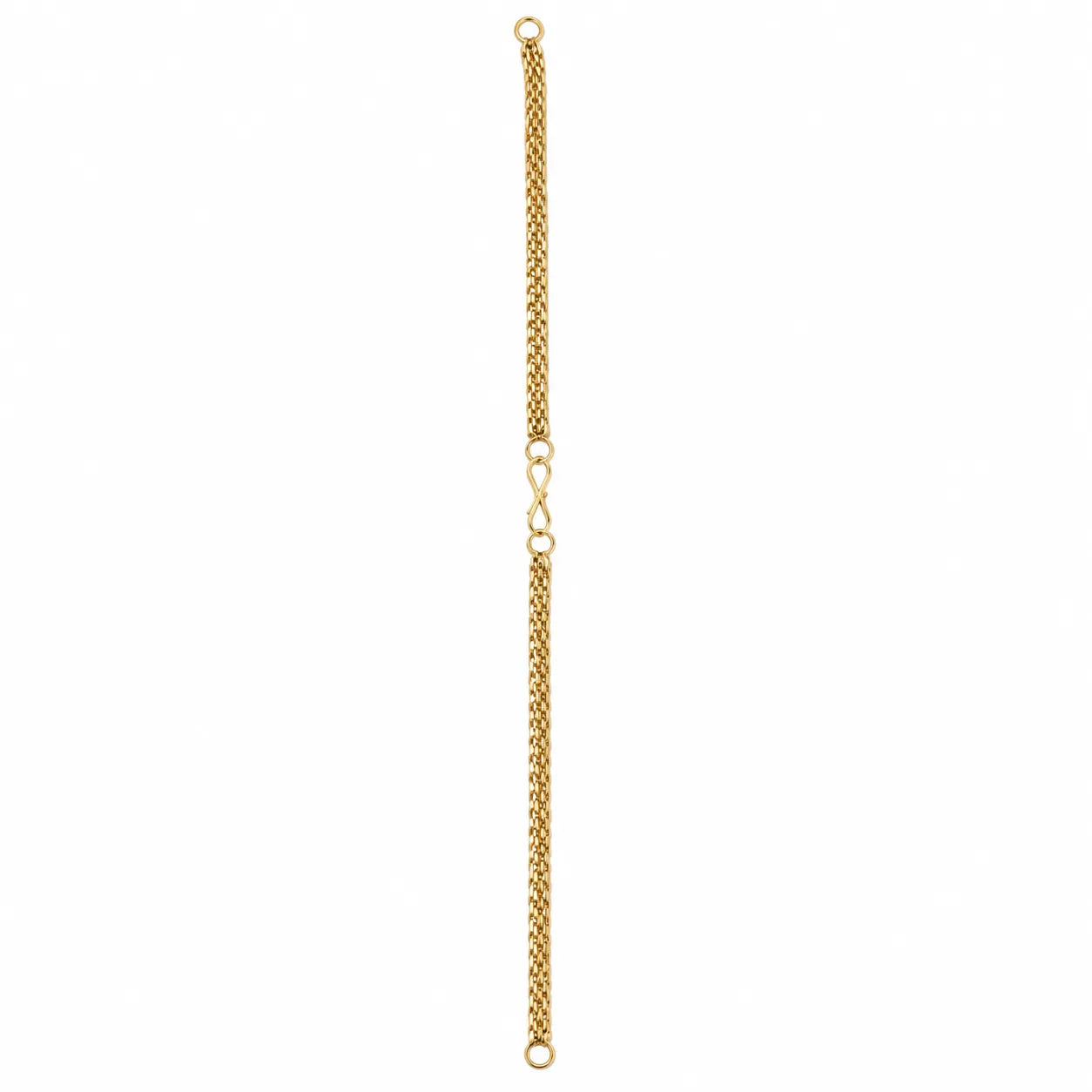 Golden Rakhi & Bracelet Chain D