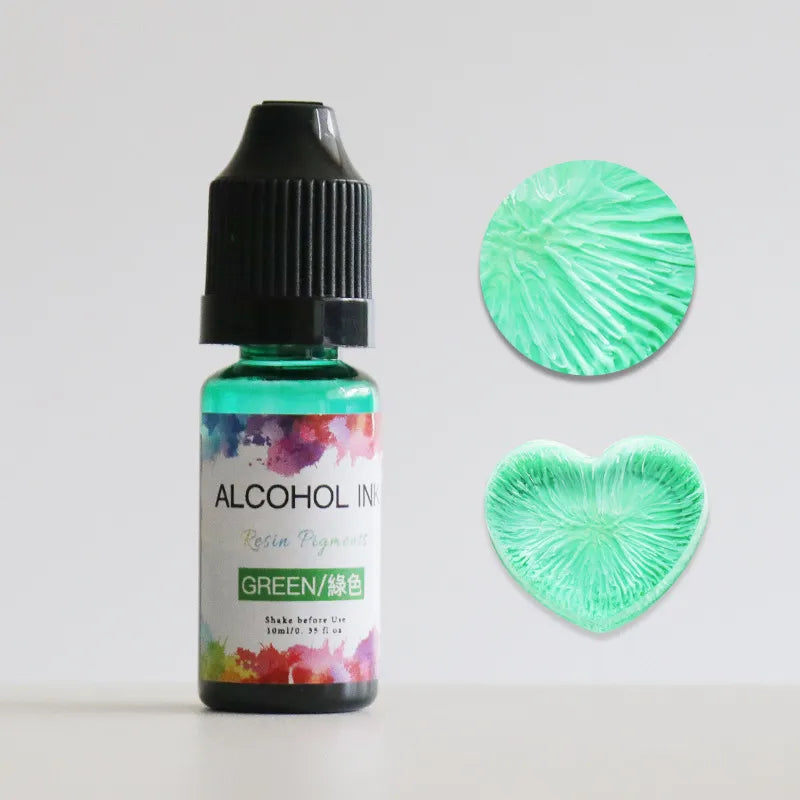 Green 3D Alcohol Ink Single Colour (10 Ml)