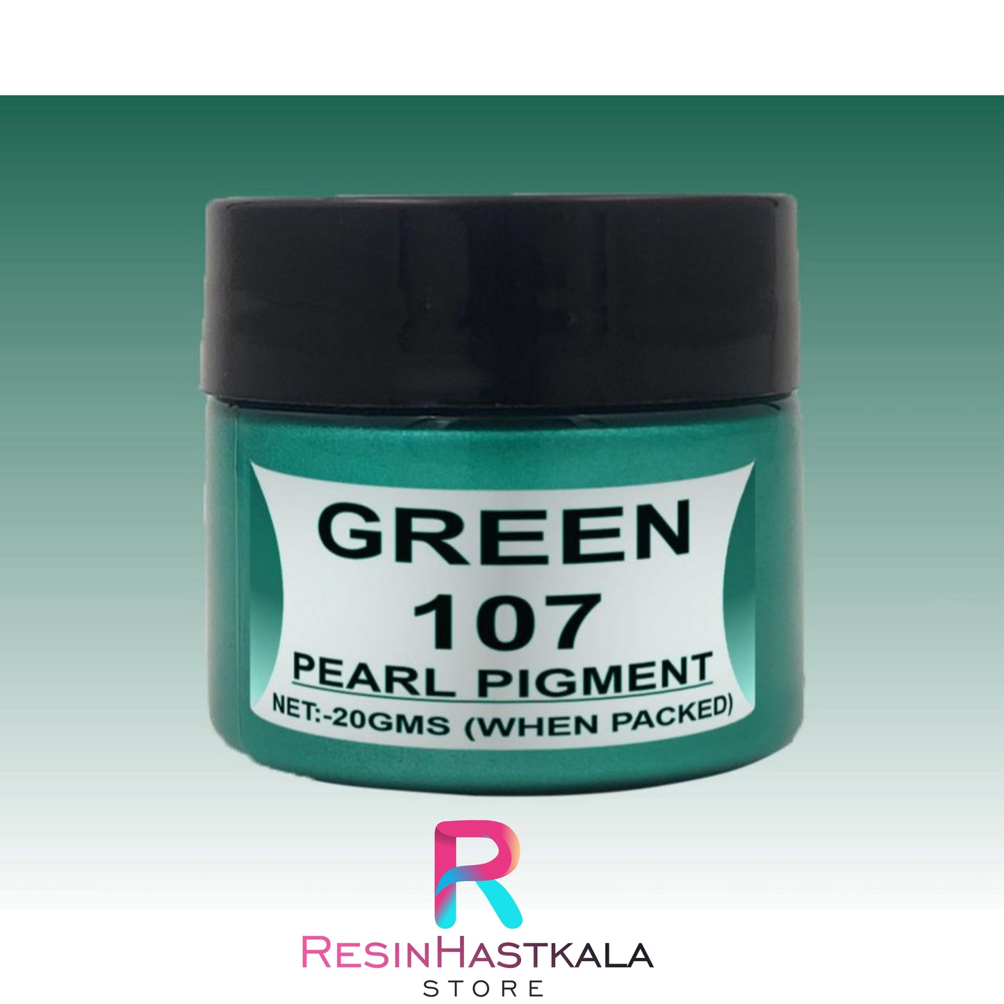 Green Pearl Resin Paste Pigment (20 Gram)
