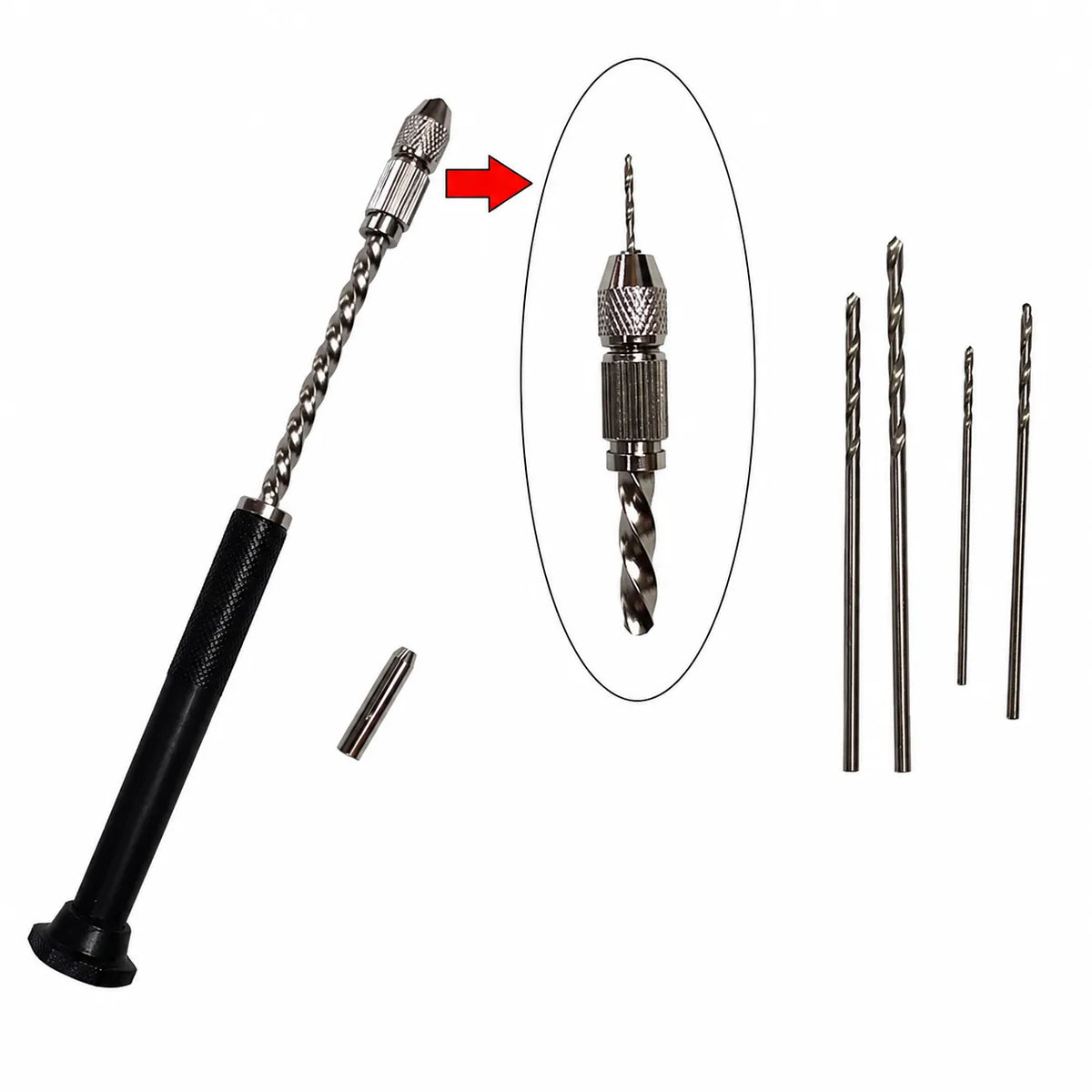 Hand Drill With Bits