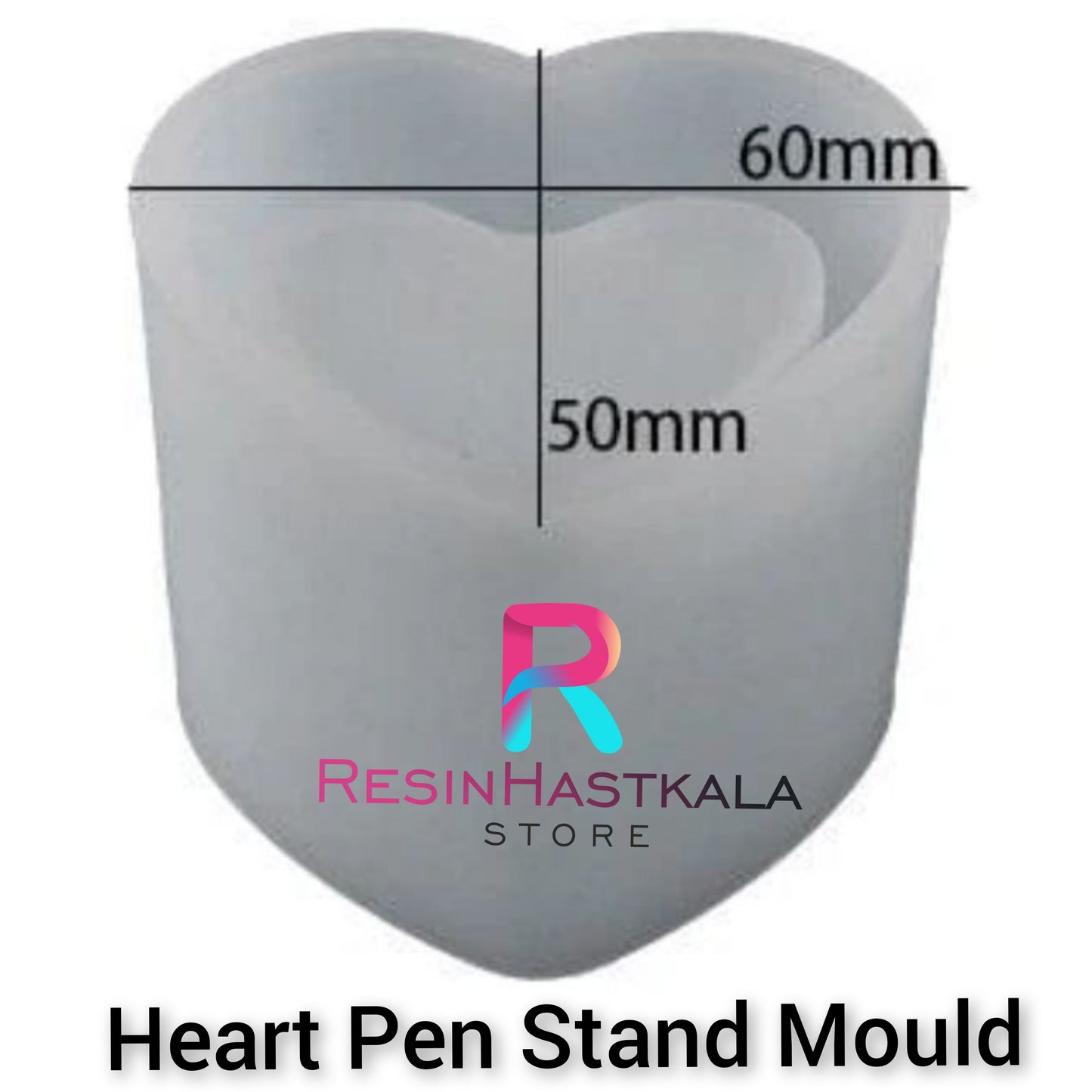 Heart Pen Holder/ Stand Mould