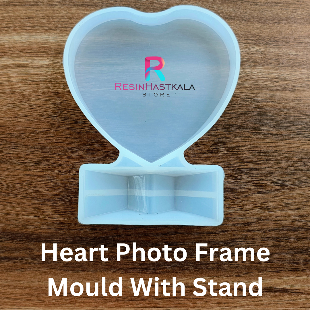 Heart Photo Frame Mould With Stand
