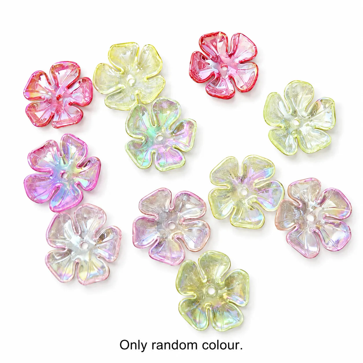 Holographic Artificial Flower Petals – Approx. 10 Gram Pack