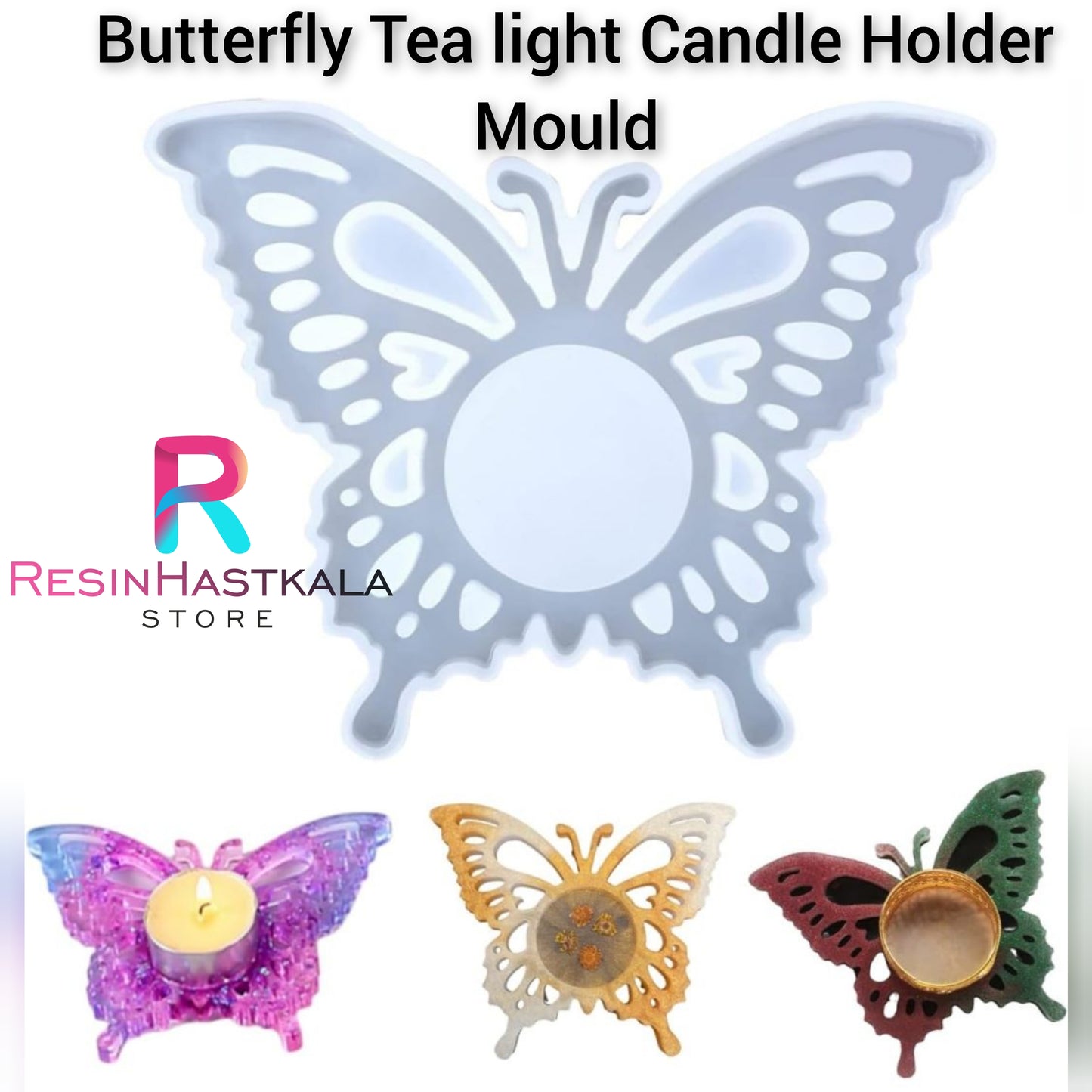 Butterfly Tea Light Candle Holder Mould
