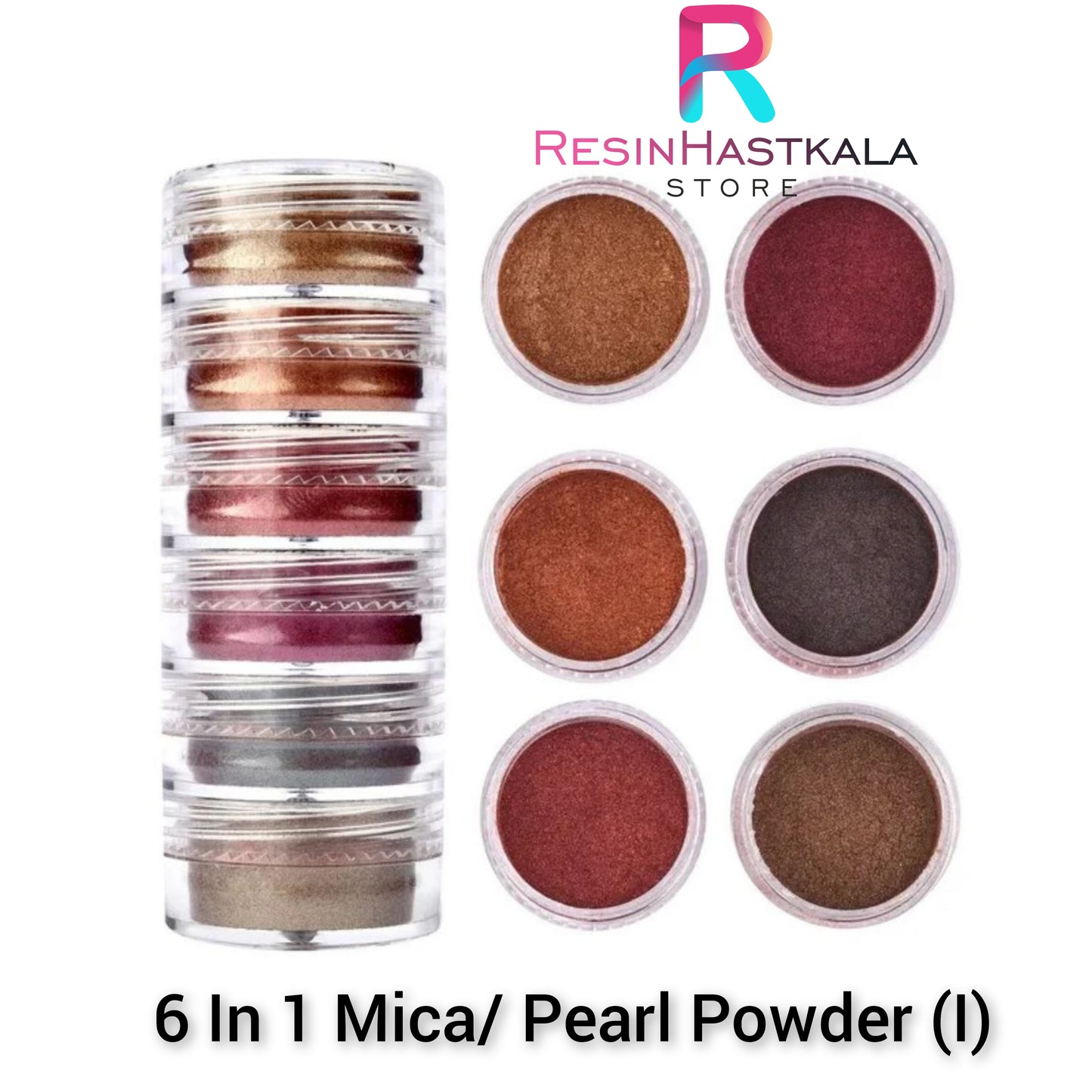 6 IN 1 PEARL MICA POWDER (I)