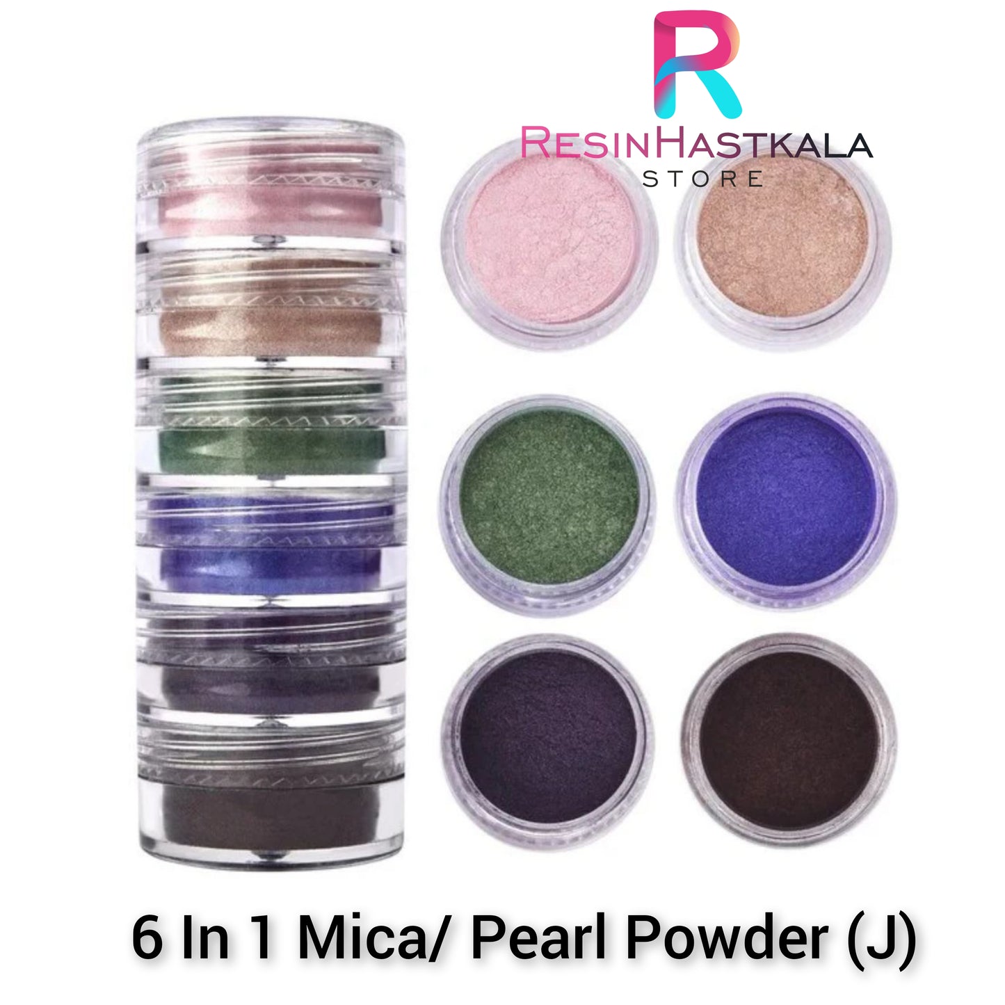 6 IN 1 PEARL MICA POWDER (J)
