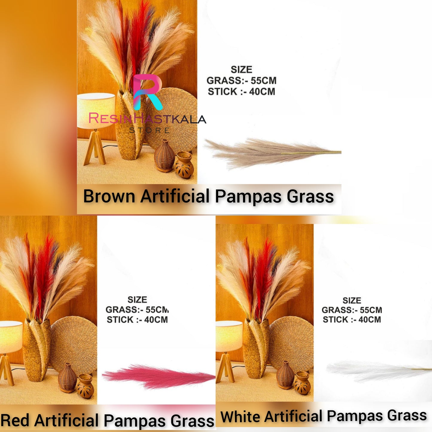 Artificial Pampas Grass
