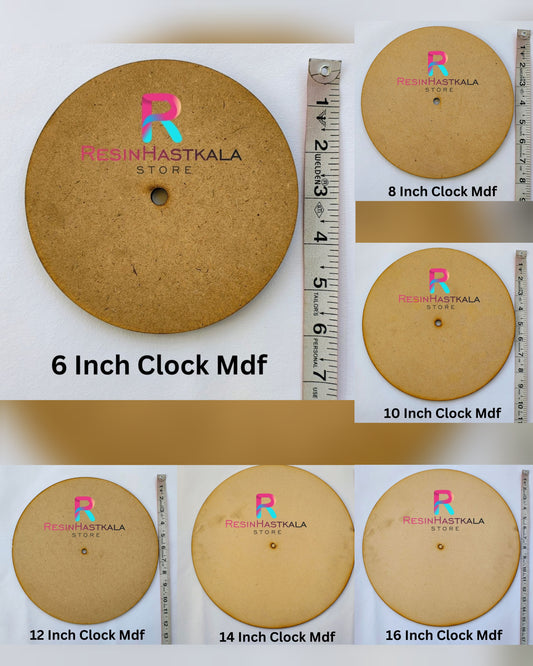 Clock Mdf / Base (4 MM Thickness)