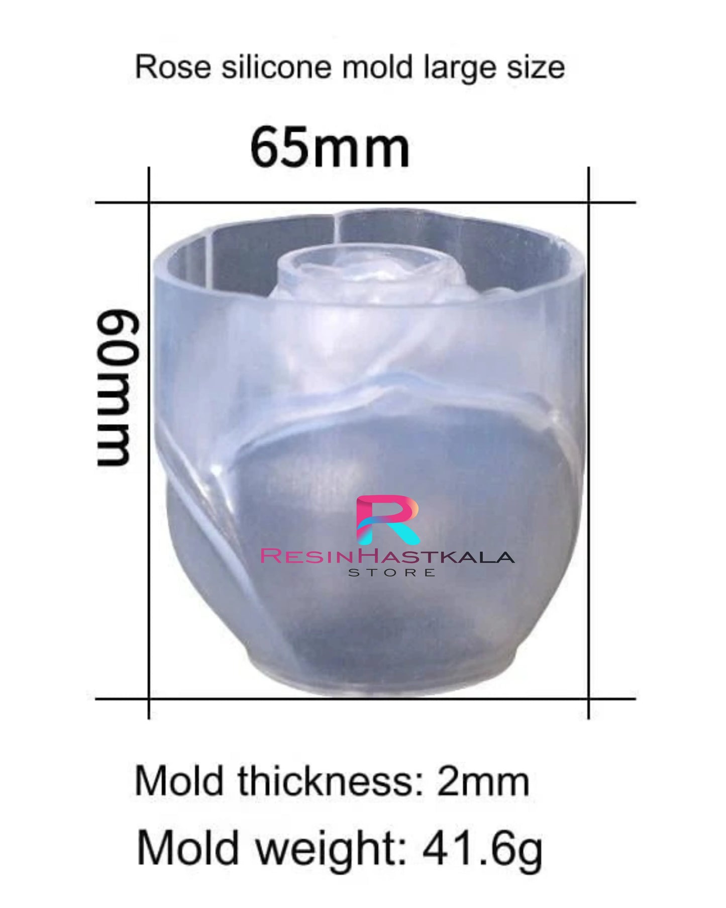 Rose Candle Mould