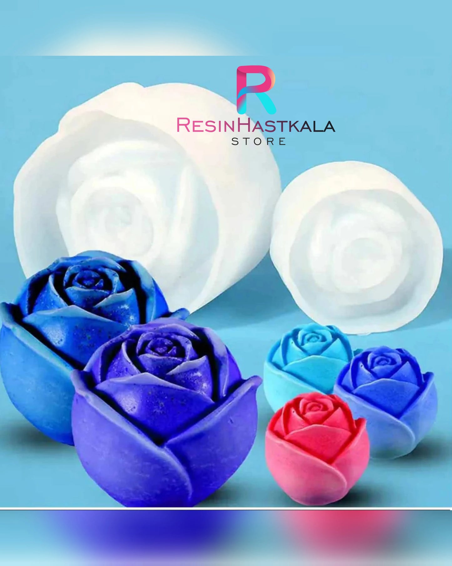 Rose Candle Mould