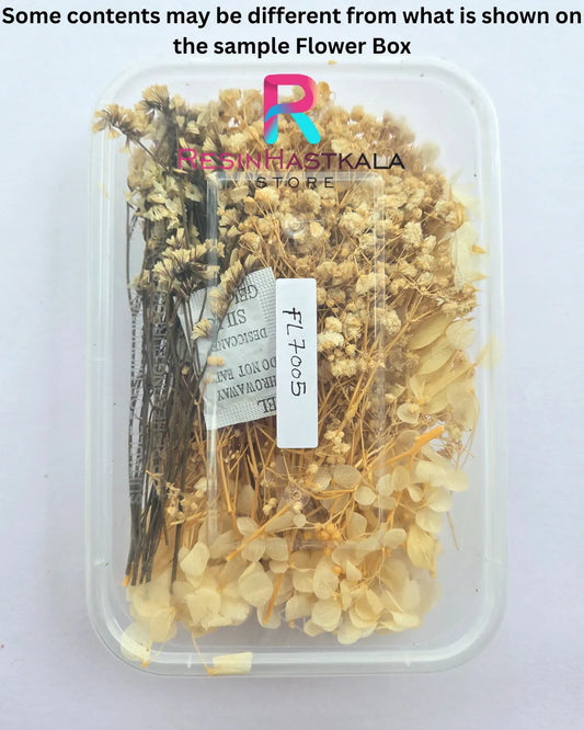 Ivory Theme 3D Dry Flower Box – FL7005