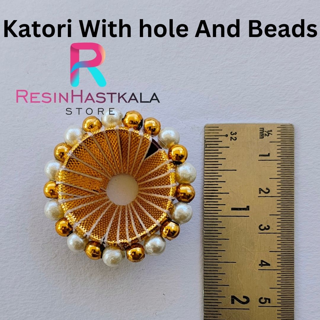 Katori With hole And Beads