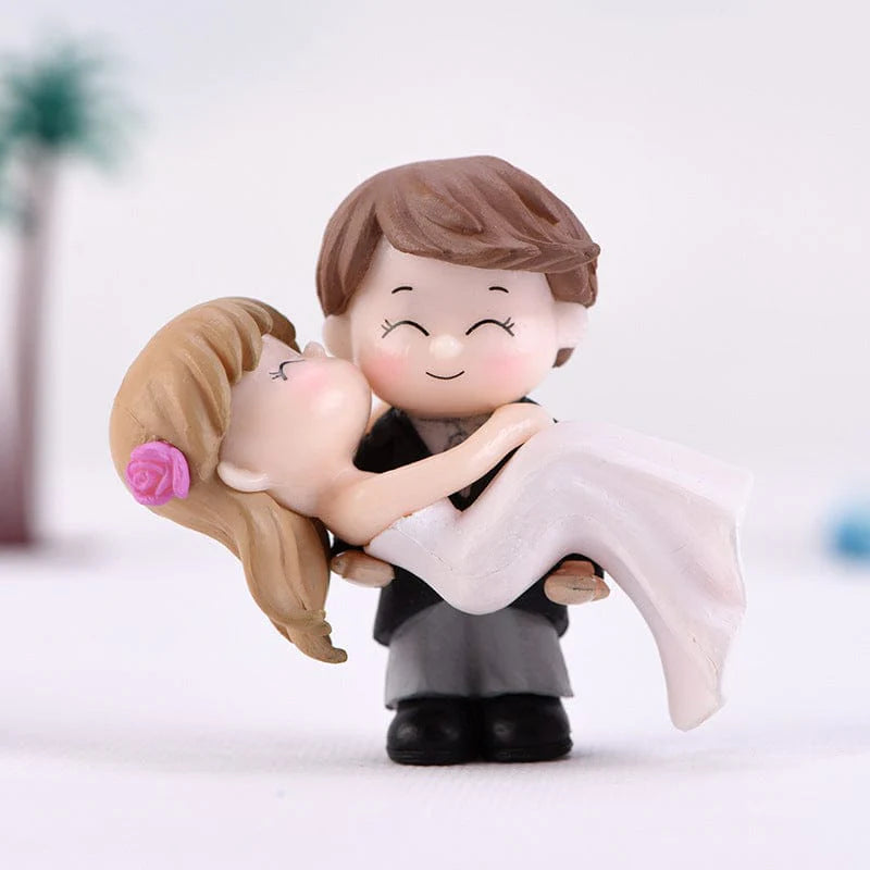 Lifted Lovebirds Couple Miniature Set A