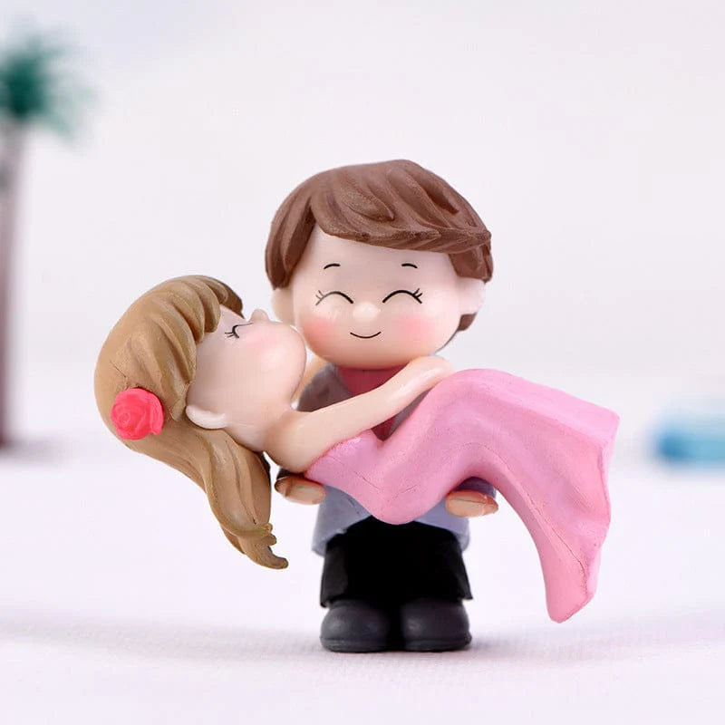 Lifted Lovebirds Couple Miniature Set B