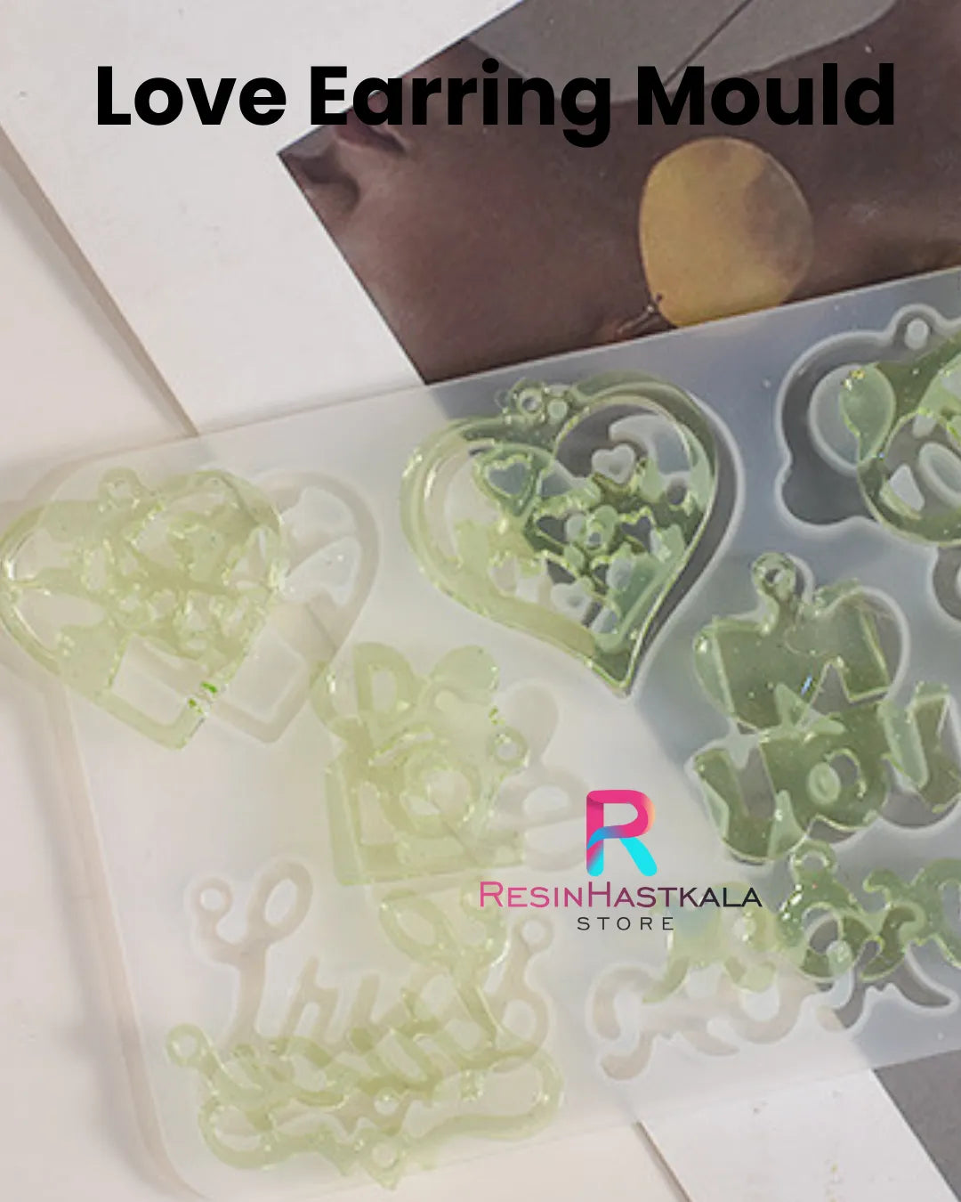 Love Earring Mould