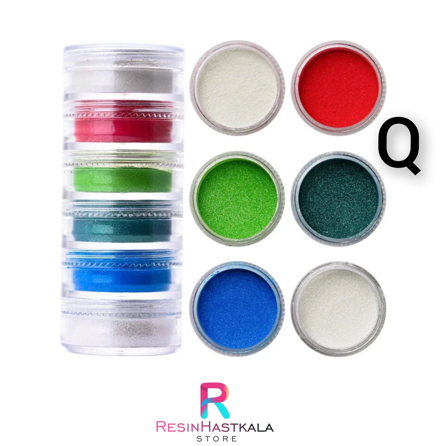 6 IN 1 PEARL MICA POWDER (Q)