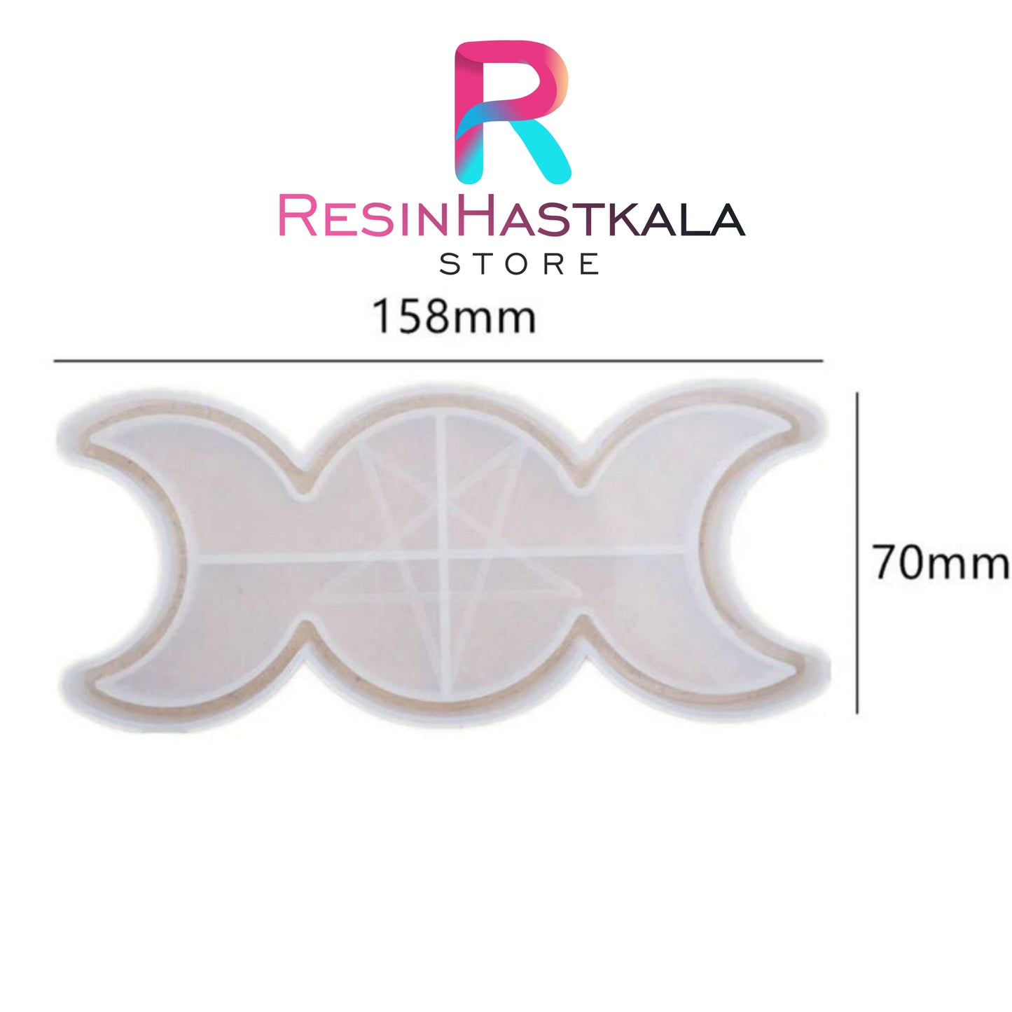 Moon Star Trinklet Tray Mould