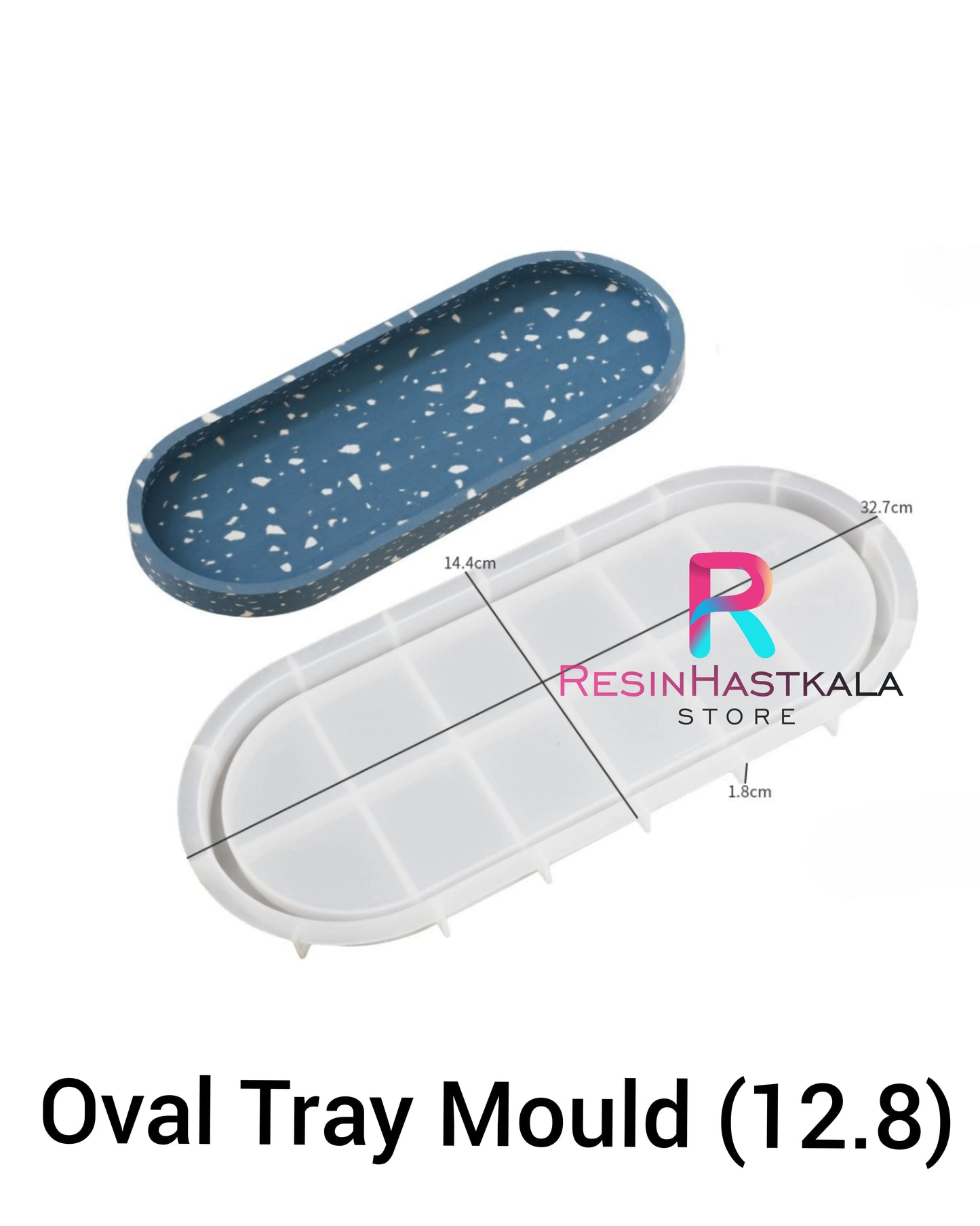 Oval Tray Mould (12.8 Inch)