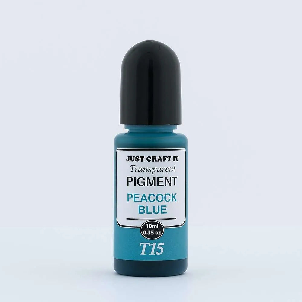 Peacock Blue Transparent Pigment Single Colour (10 Ml)