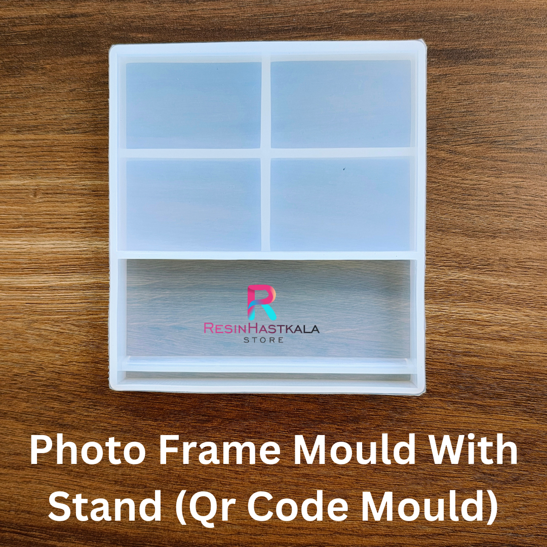 Photo Frame Mould With Stand (Qr Code Mould)