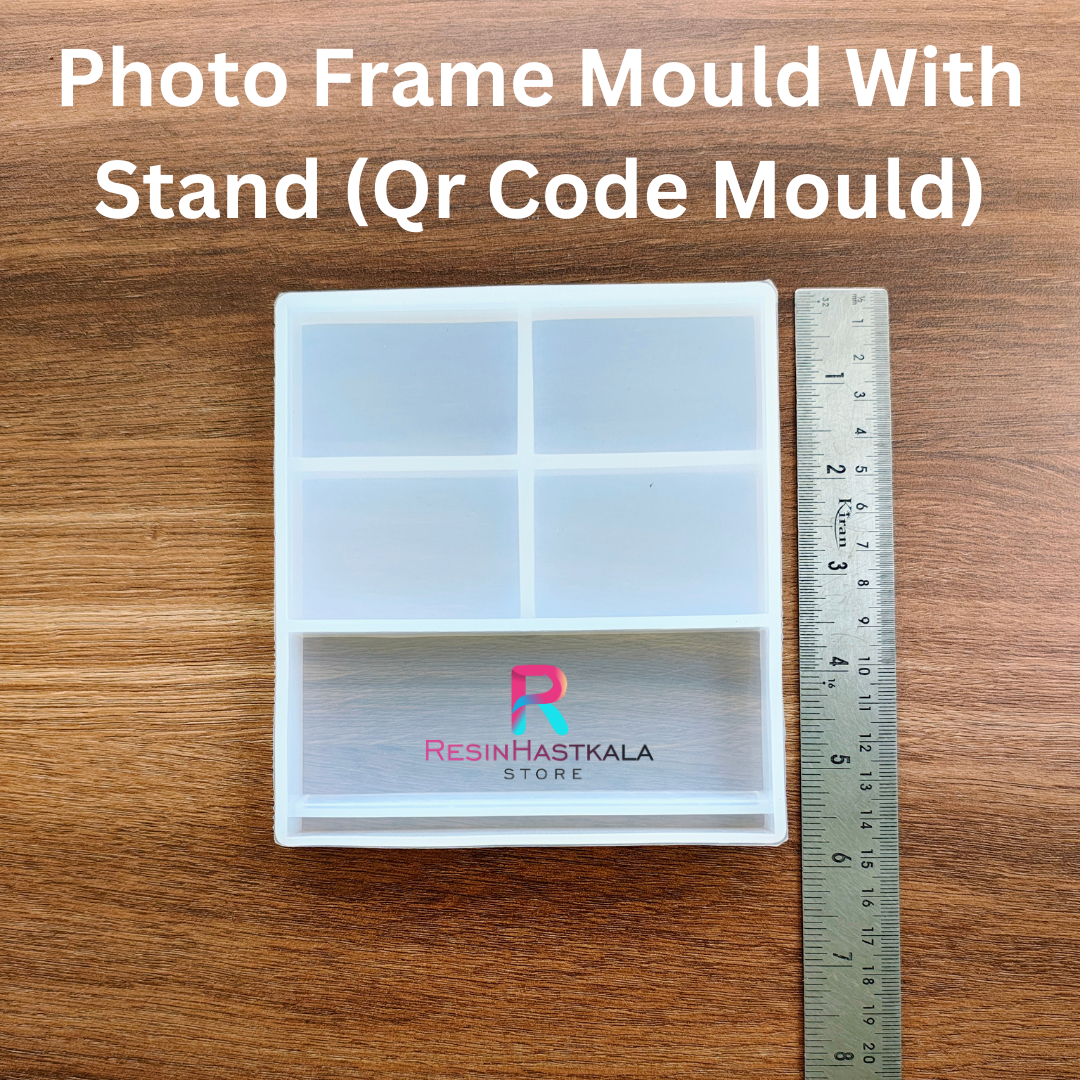 Photo Frame Mould With Stand (Qr Code Mould)