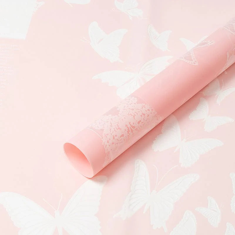 Pink Butterfly Bouquet paper (5 Piece)