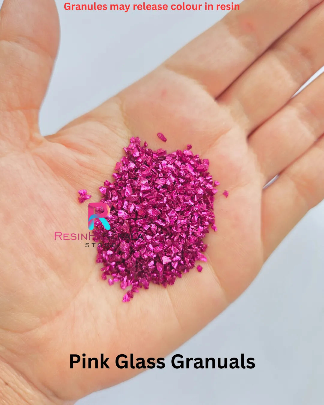 Pink Glass Granuals (100 Gram)