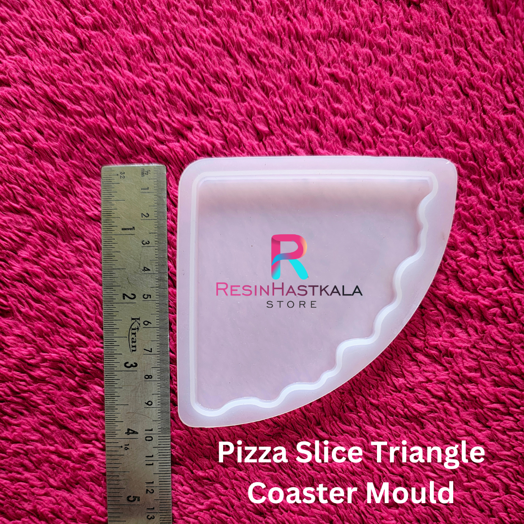 Pizza Slice Triangle Coaster Mould