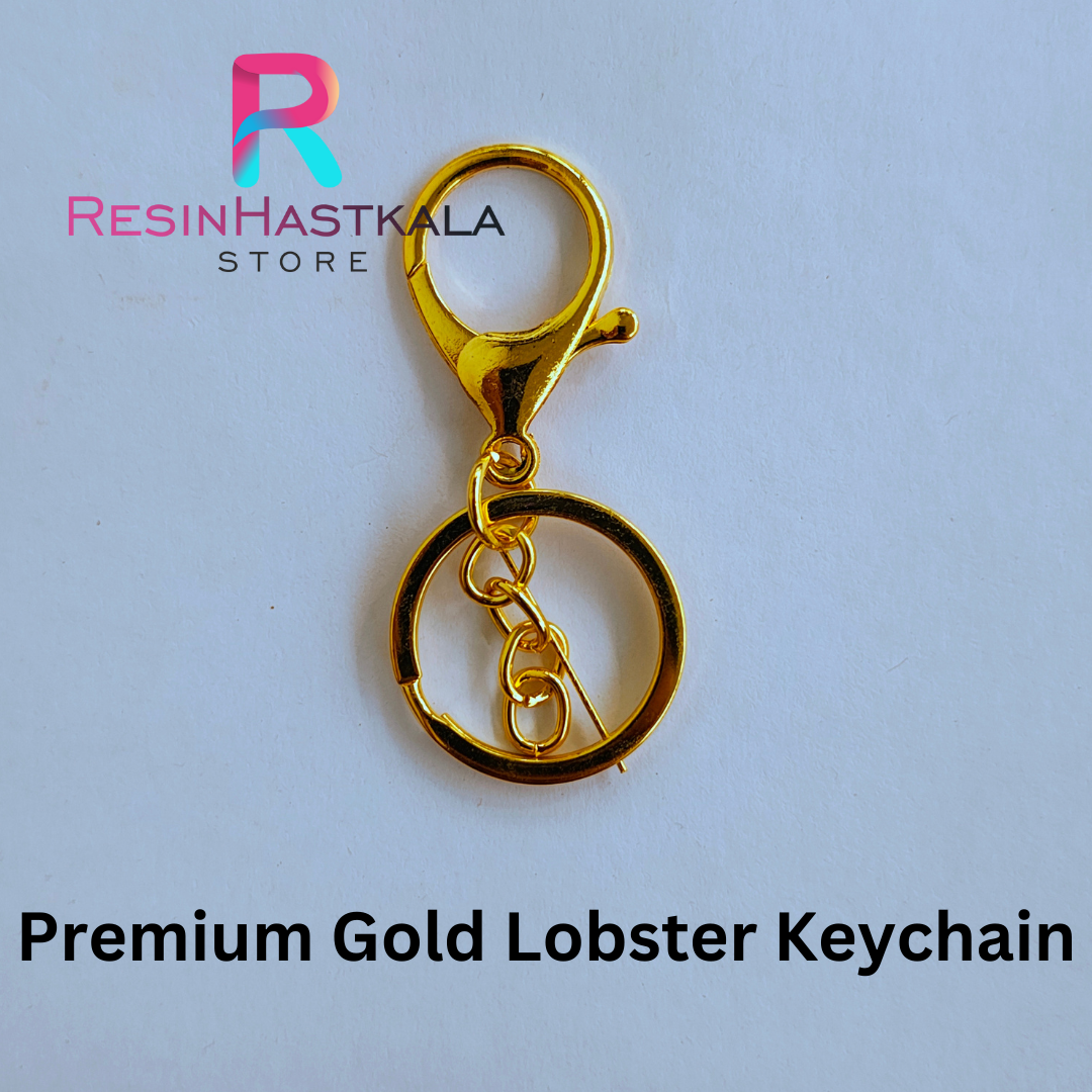 Premium Gold Lobster Keychain