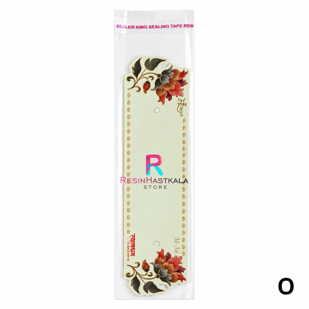 Premium Rakhi Packing Cards with Plastic Bag (O)