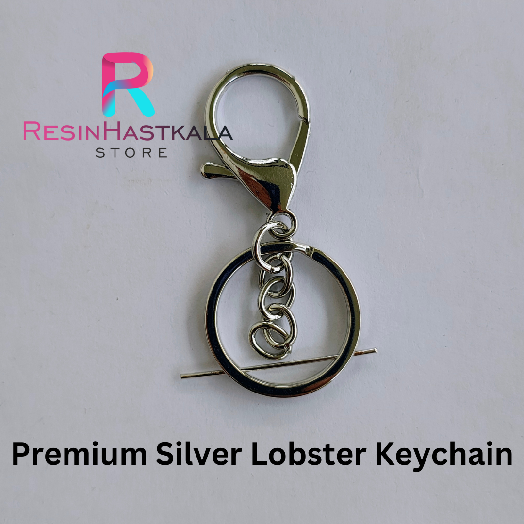 Premium Silver Lobster Keychain