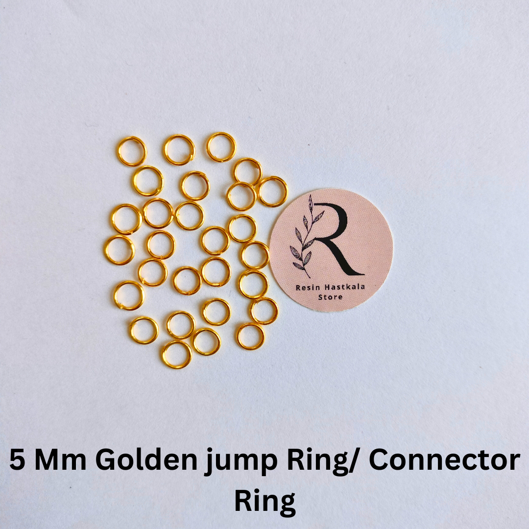 5 Mm Jump Ring / Connectors (100 Piece Approx)