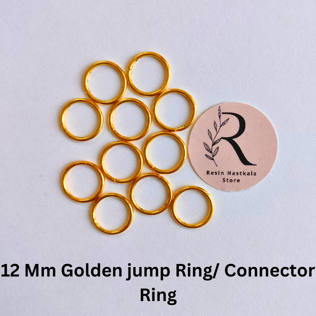 12 Mm Jump Ring / Connectors (50 Piece Approx)