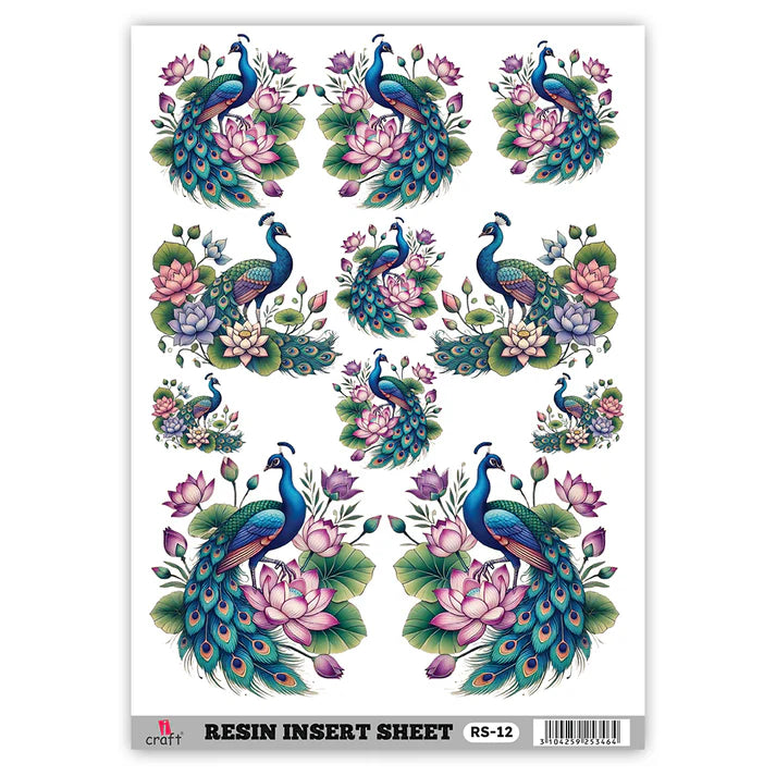 iCraft Resin Insert Sheet RS-12