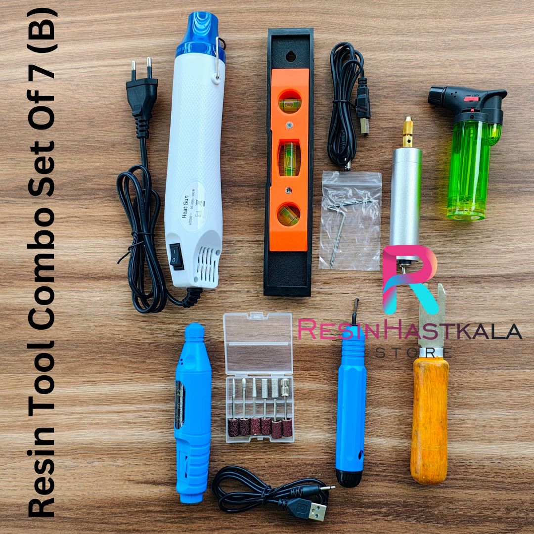 Resin Tool Combo Set Of 7 (B)
