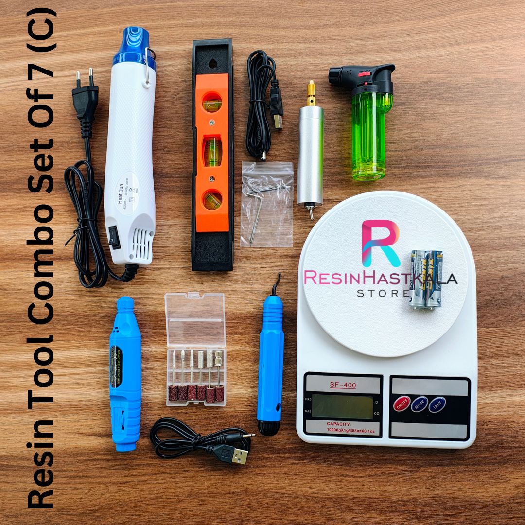 Resin Tool Combo Set Of 7 (C)