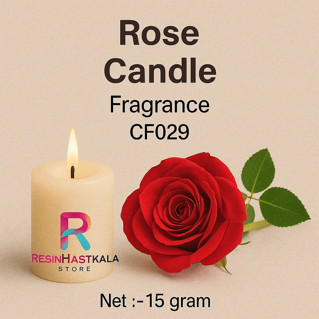 Rose Candle Fragrance (15 Gram)