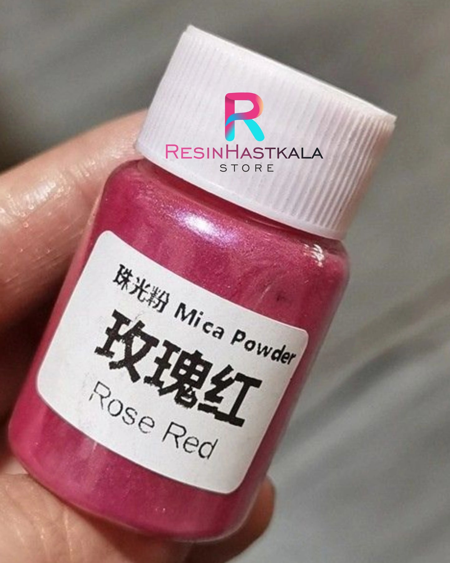 Rose Red Mica Powder (10 Gram)
