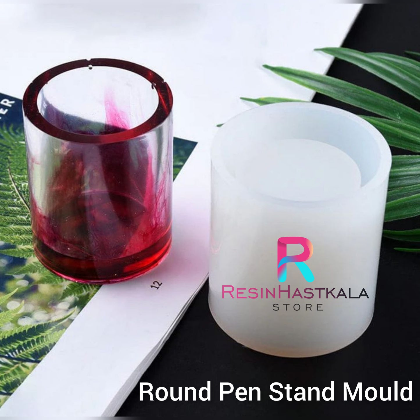 Round Pen Stand / Holder Mould
