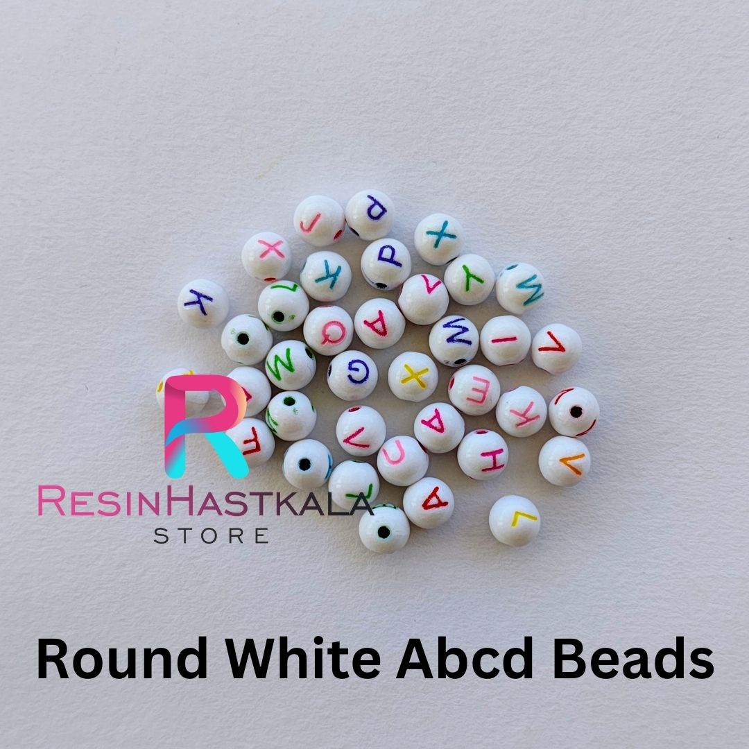 Round White Abcd Beads (18-20 Gram)