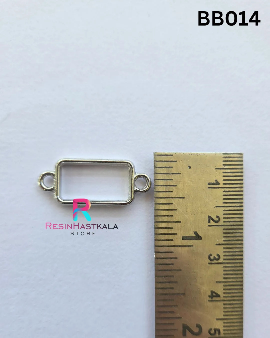 Silver Bracelet / Rakhi Bezel (BB014) – 5 Pieces