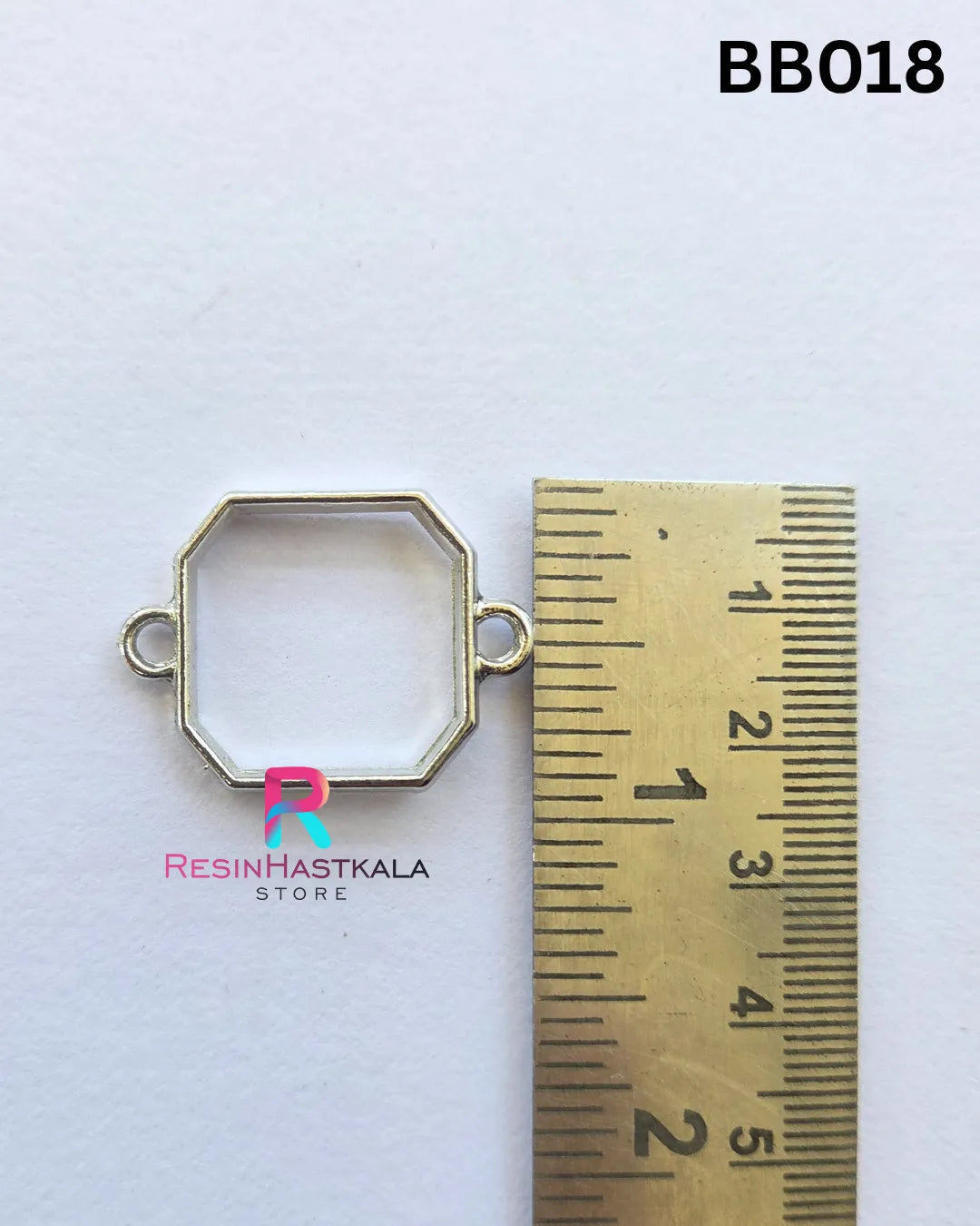 Silver Bracelet / Rakhi Bezel (BB018) – 5 Pieces