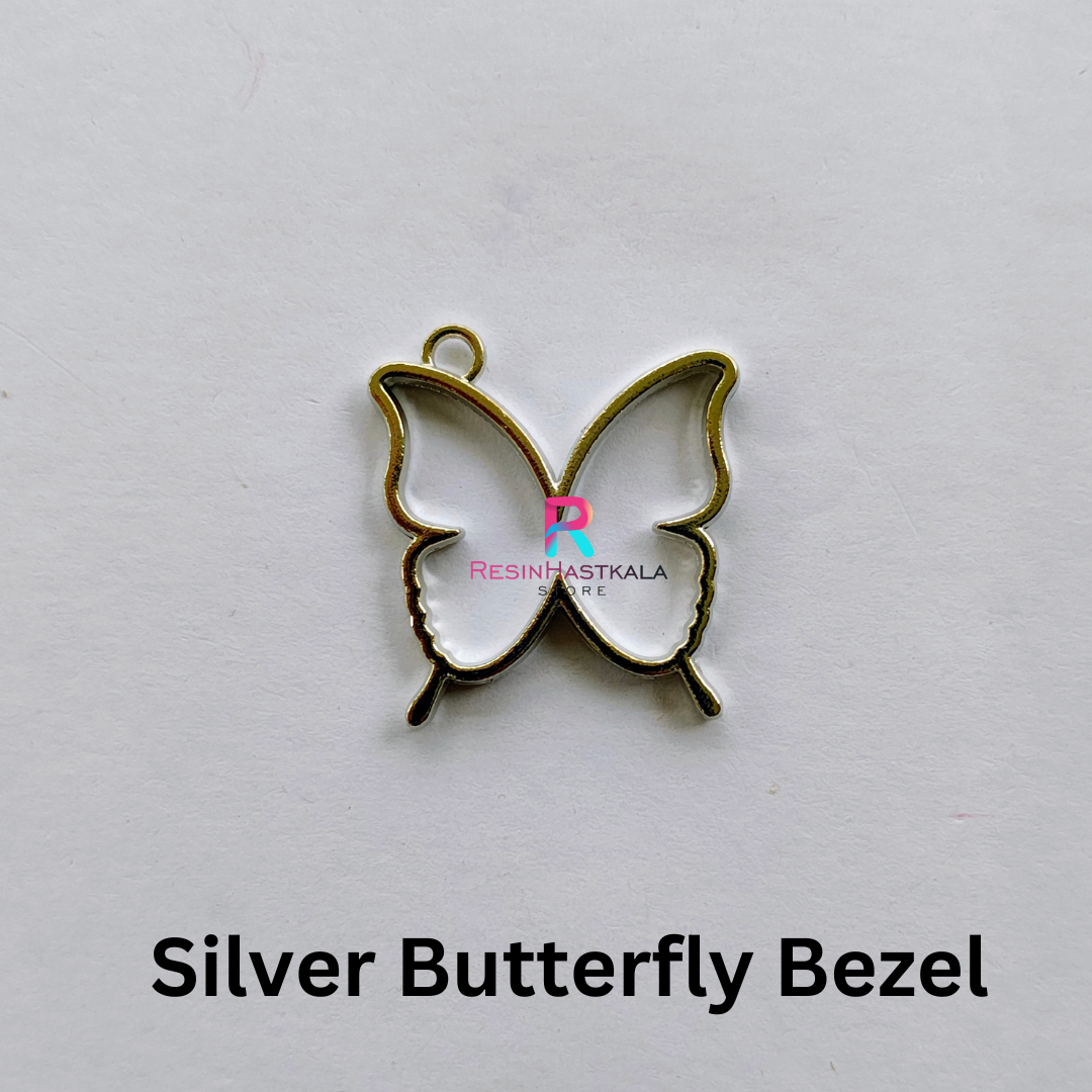 Silver Butterfly Bezel