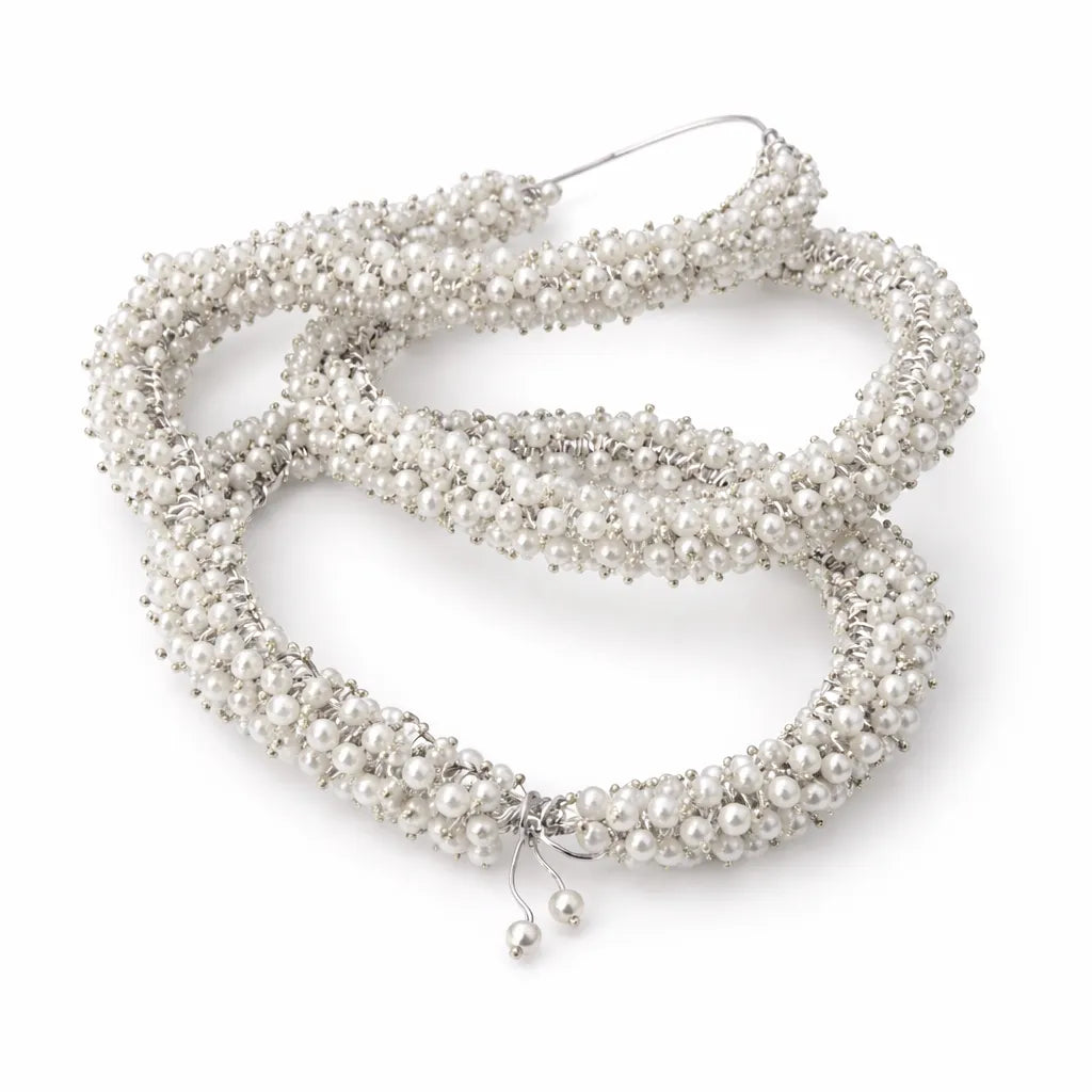 Silver Lariya (25 Gram) For 3mm Gemstone Beads Dangles for Necklace, Bracelet, Earrings, Chain Linking