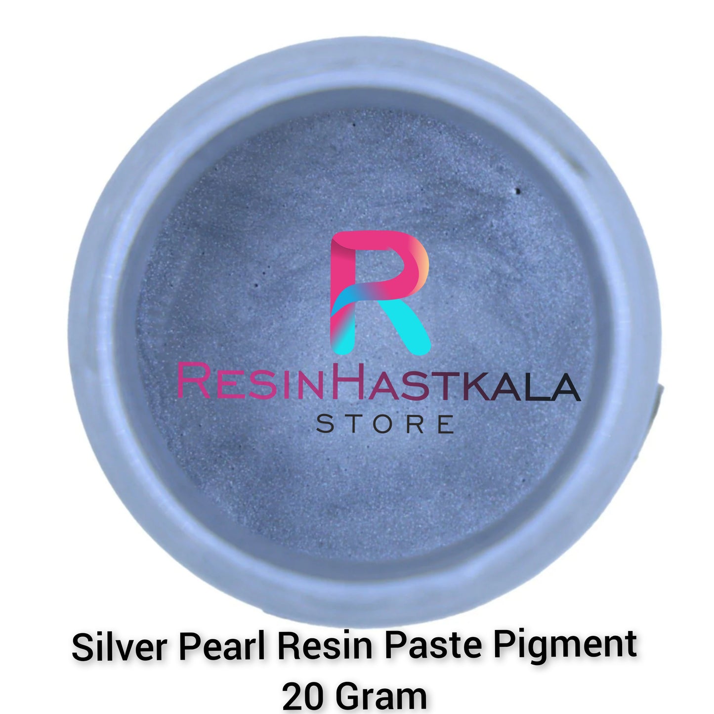 Silver Pearl Resin Paste Pigment (20 Gram)
