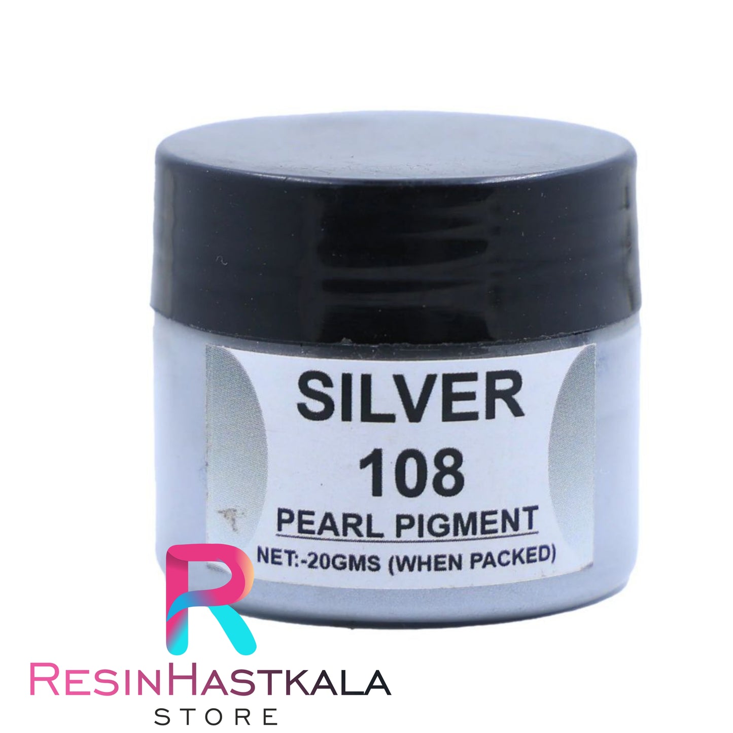 Silver Pearl Resin Paste Pigment (20 Gram)